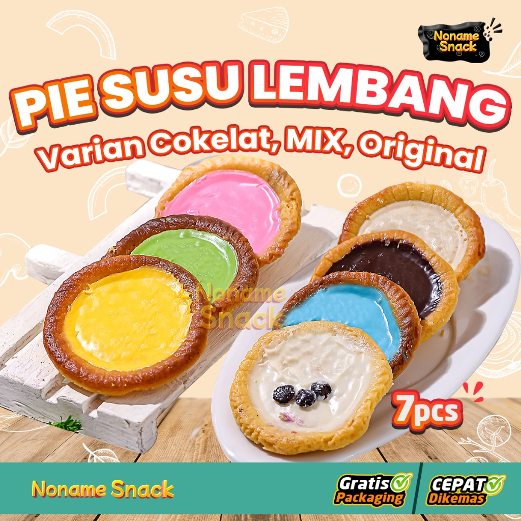 

RB22 NoName Snack - Pie Susu Lembang 7pcs