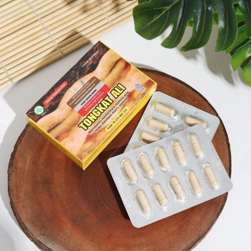 

Obat Kuat Tongkat Ali (1 BOX/20 Kapsul) Bpom Original Asli