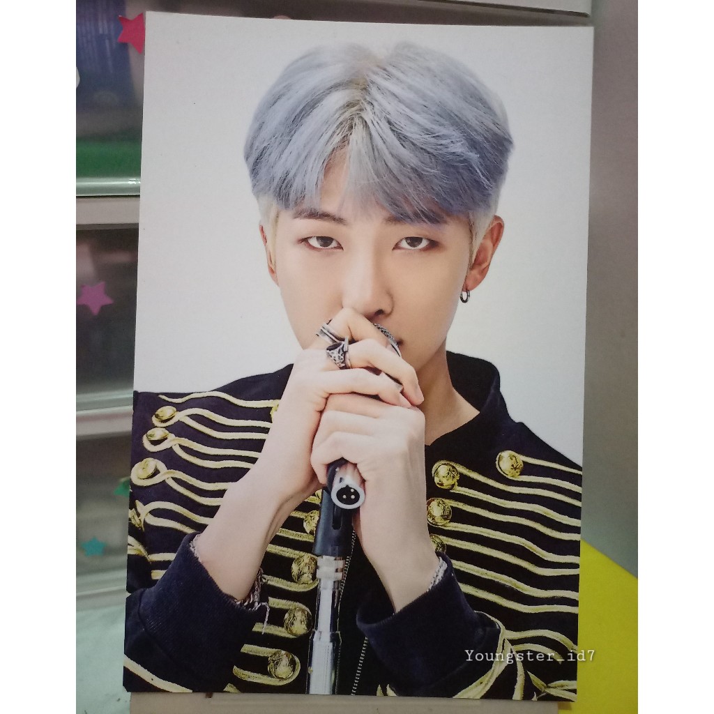 Official BTS Postcard RM Namjoon Love Yourself Speak Yourself The Final World Tour Merchandise