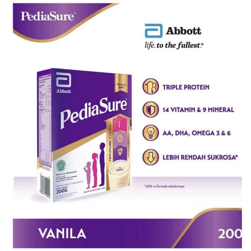 Pediasure vanila 200gr