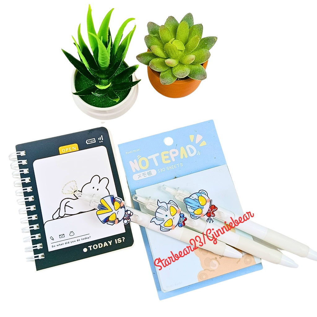 

bolpen gel tinta hitam karakter white ultraman (FAY 338)
