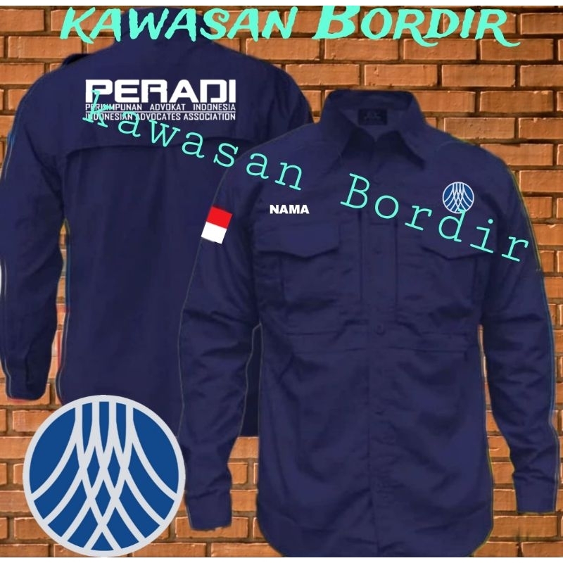 Terbaru kemeja tactikal PERADI seragam tactikal PERADI baju tactikal PERADI seragam peradi kemeja pe