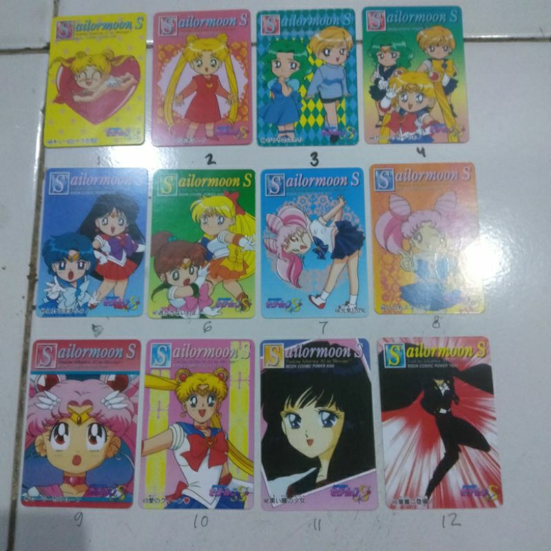 kartu sailormoon jadul