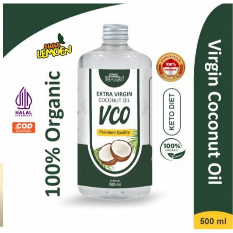 

Suur Lemoen - Extra Virgin Coconut Oil 500ml - Minyak Kelapa Murni