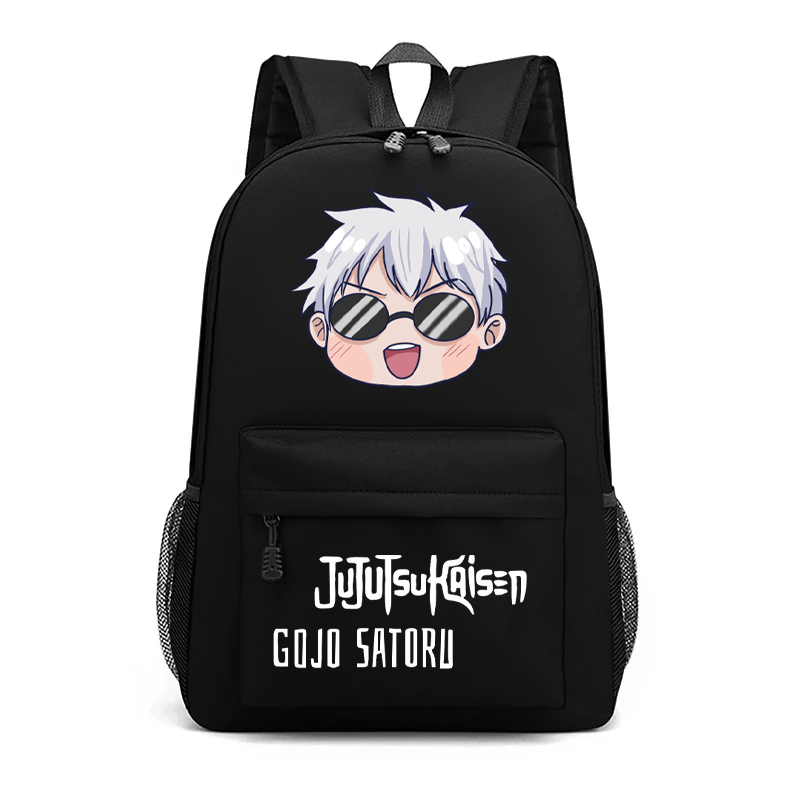 tas sekolah sd laki-laki karakter anime gojo satoru tas ransel keren motif sateru gojo jujutsukaisen