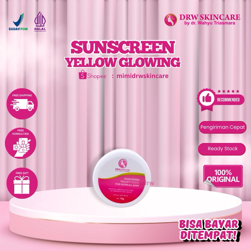 @DRW SKINCARE 100% ORIGINAL BPOM Sunscreen Yellow Glowing Drw Skincare