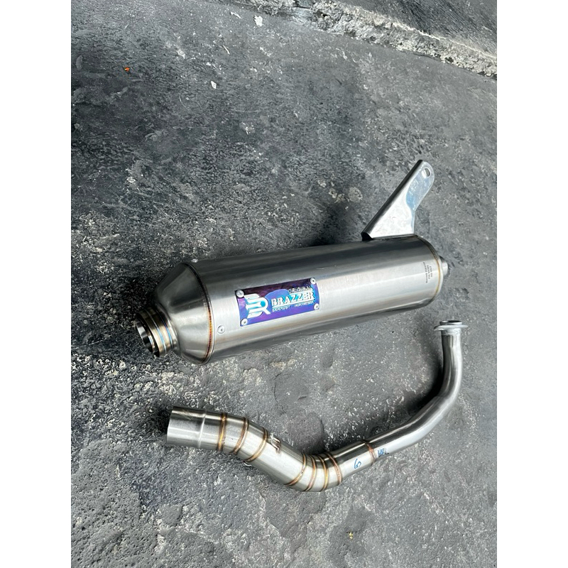 Knalpot Standar Racing Mio S Mio Z Mio M3 Mio Gear 125 Freego Fino 125 X-RIDE 125 full stainless ste