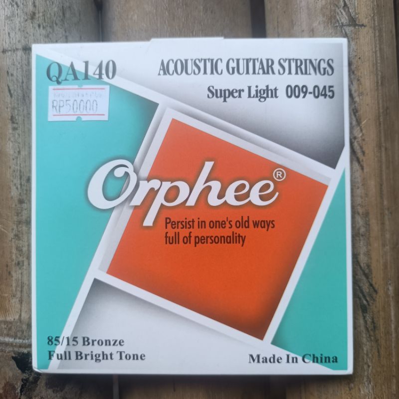senar gitar akustik orphee original