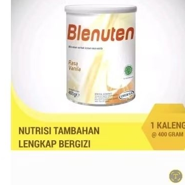 

PROMO 2.2 BLENUTEN VANILA 400GR Menambah BB/NAFSU MAKAN (PACKING free kardus)