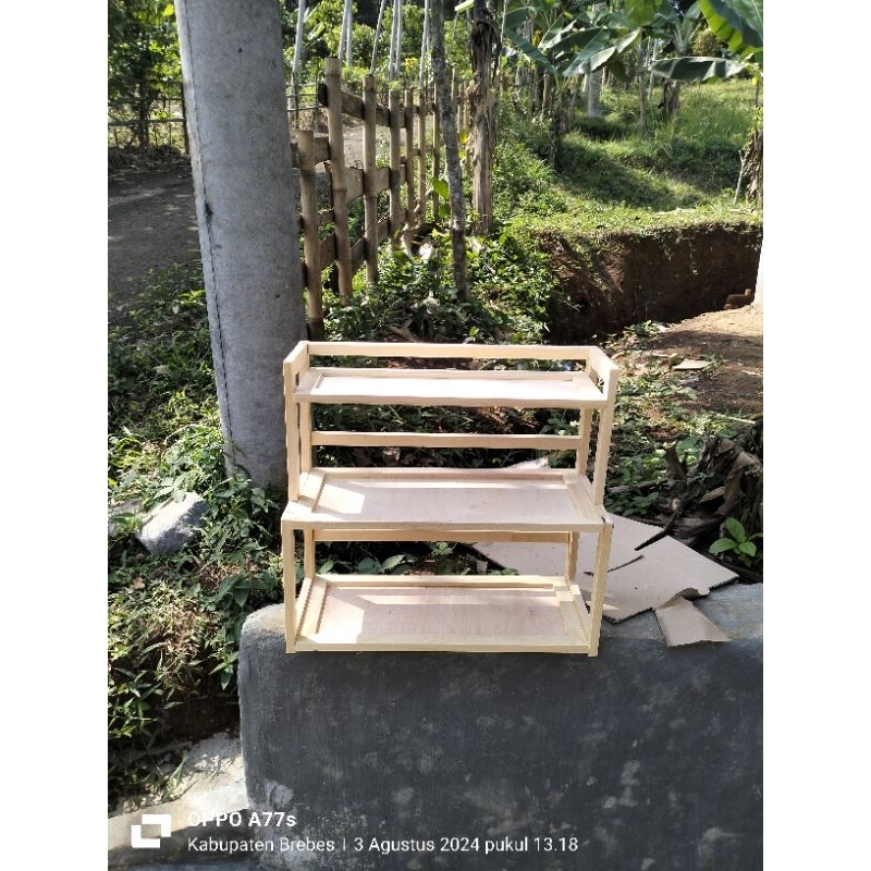 Rak Bumbu /Rak Meja/Rak Bumbu Kayu /Rak Bumbu Dapur