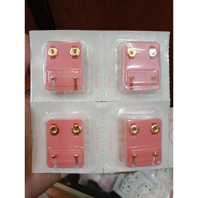 (1pcs) kerabu tindik kuping studex hypoallergenic 100% ori import USA