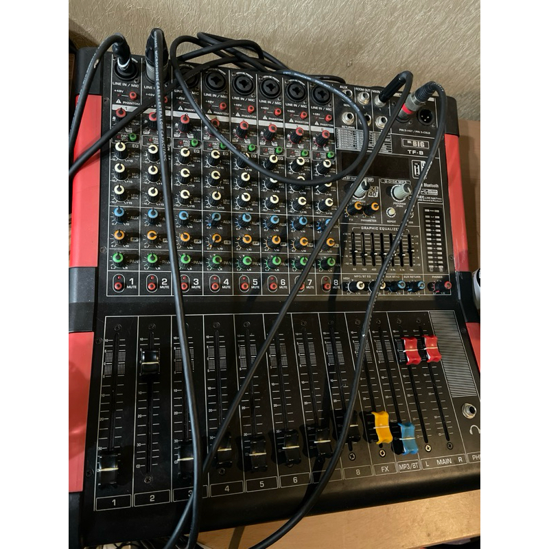 Audio Mixer 8 Chanel Mr Big