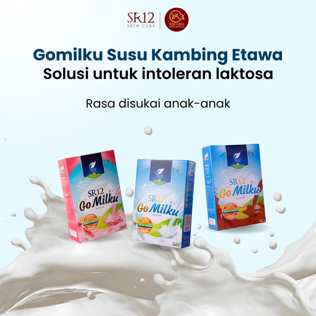 

Gomilku SR12 Susu kambing Etawa Menyehatkan 200g