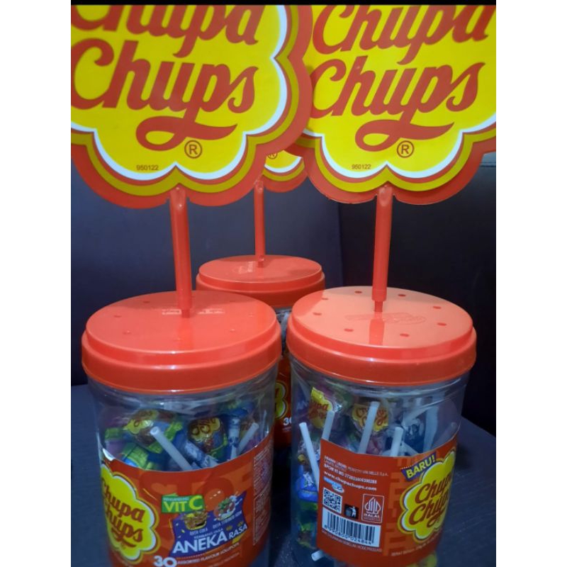 

permen Chupa Cups Classic Toples isi 30pcs