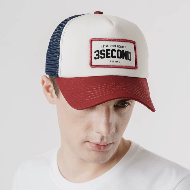 Topi 3second / 3second men hat dan greenlight original