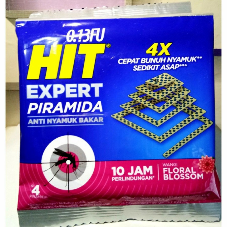 Hit Piramida 4 lembar, hit piramida, obat nyamuk bakar