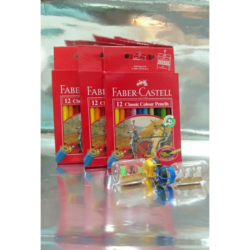 

pensil warna faber castell classic 12s