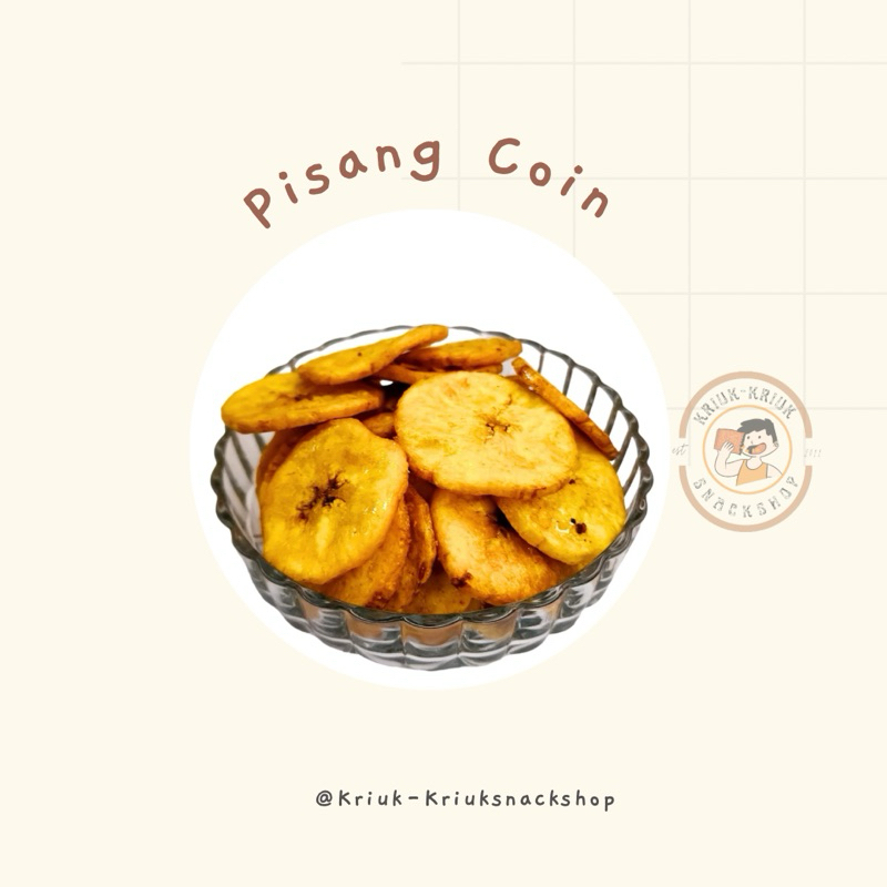 

KERIPIK PISANG COIN MANIS//KERIPIK PISANG COIN//PISANG COIN MADU/KRIUK-KRIUKSNACKSHOP MALANGO