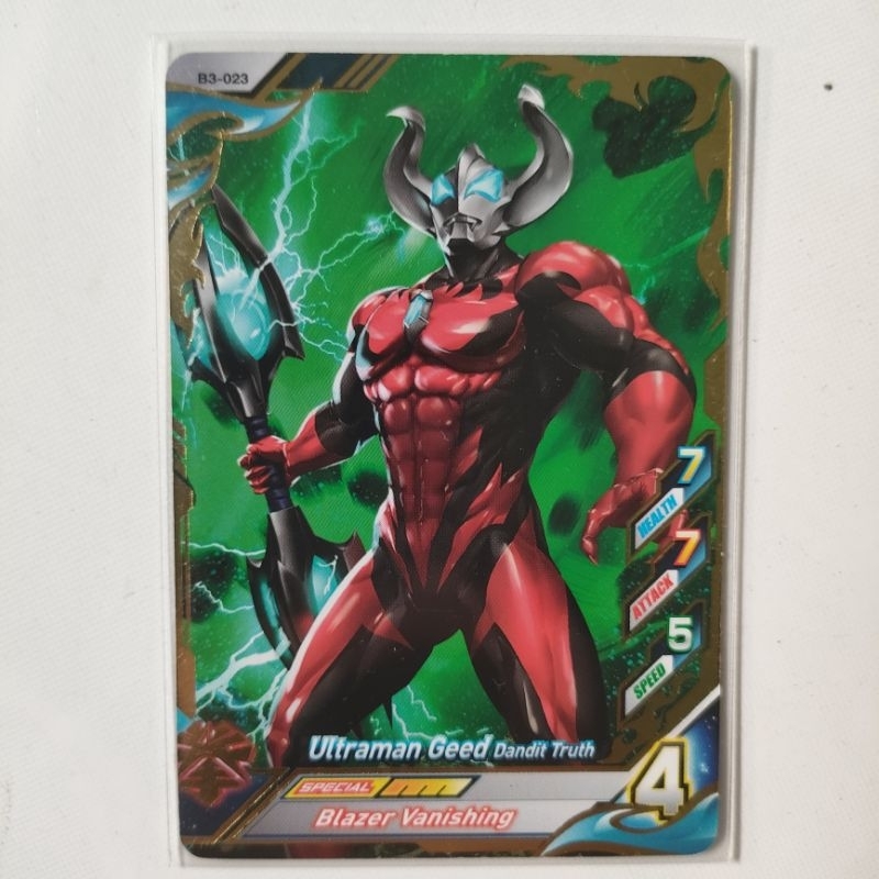 Kartu Ultraman Geed Dandit Truth B3-023 - Ultraman Fusion Fight Ver.3