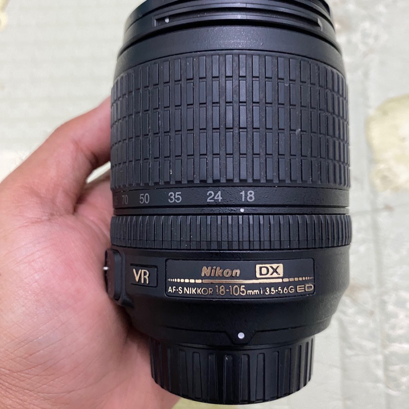 lensa kit nikon 18-105mm