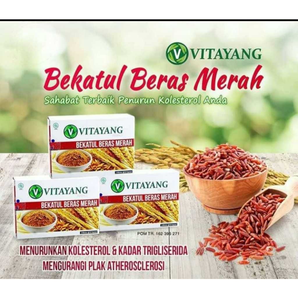 Vitayang Bekatul Beras Merah