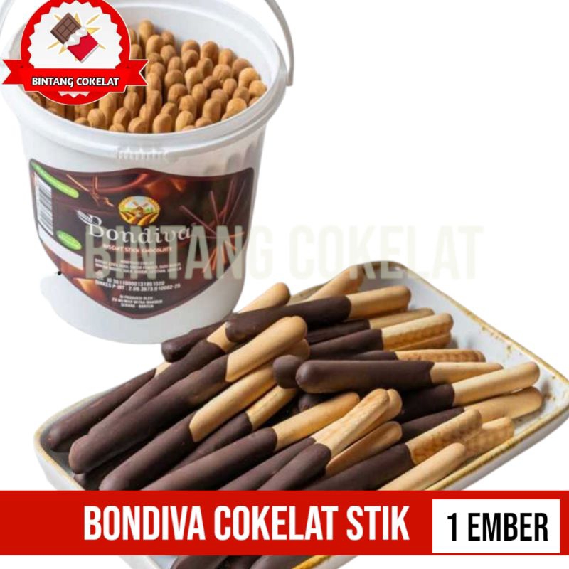 

bondiva biskuit cokelat coklat Chocolate 1 ember 350gr