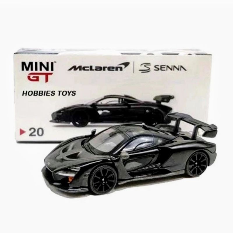 Mini GT 20 Mclaren Senna Onyx Black