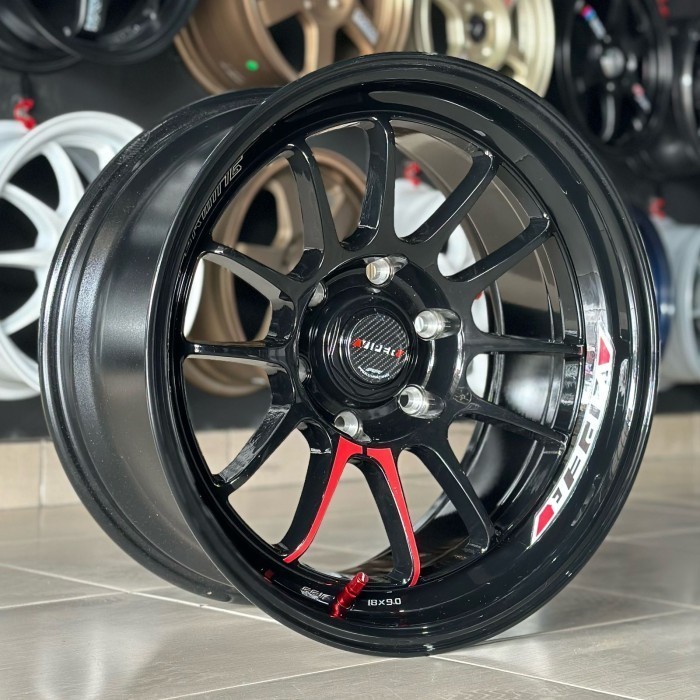 velg mobil ring 18 VIPER VENOM 5 FLOW FORMING velg r18 fortunerpajero