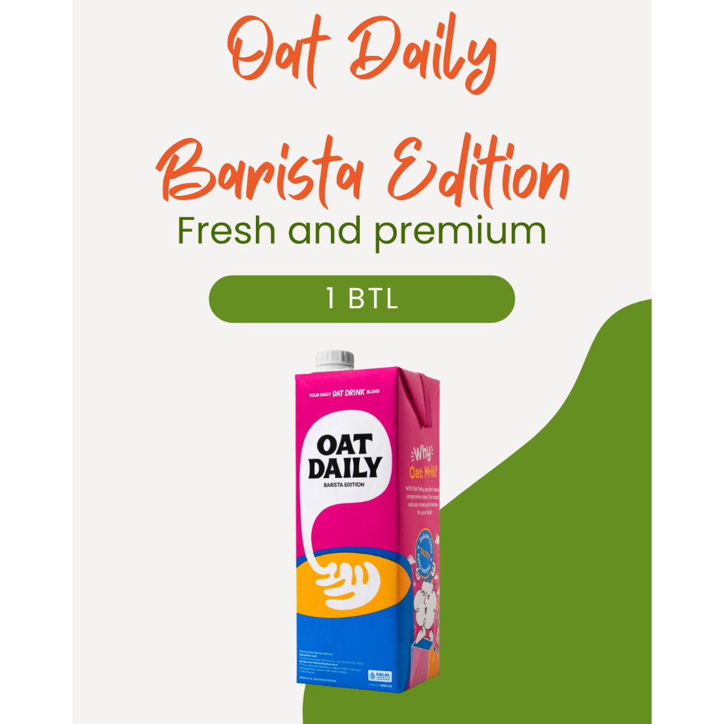 

Oat Daily Barista Edition (1 Lt) Oat Milk