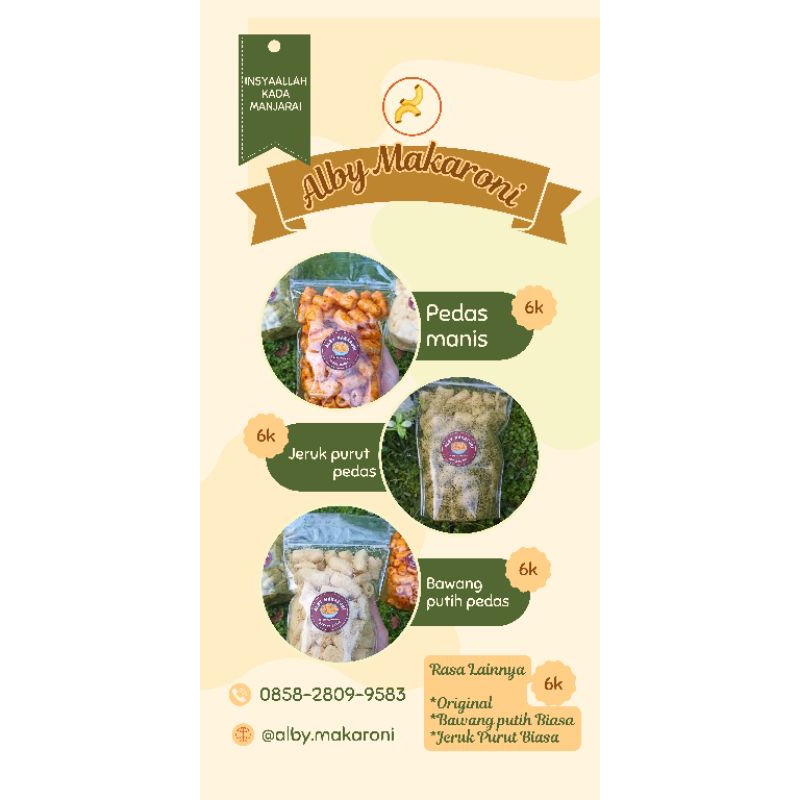 

alby makaroni homemade