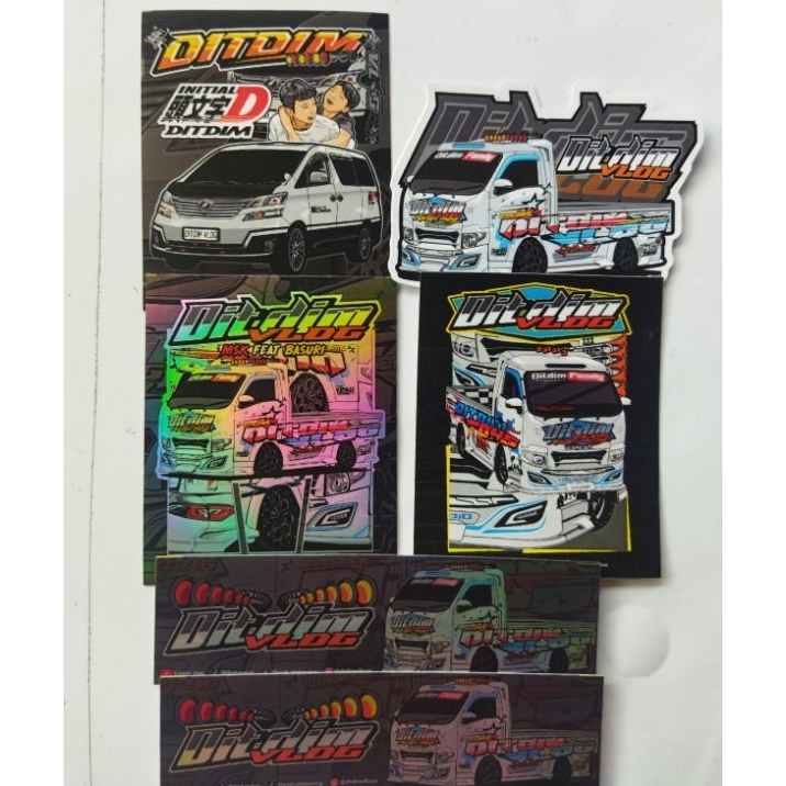 

Stiker paket Ditdim 5 pcs ori