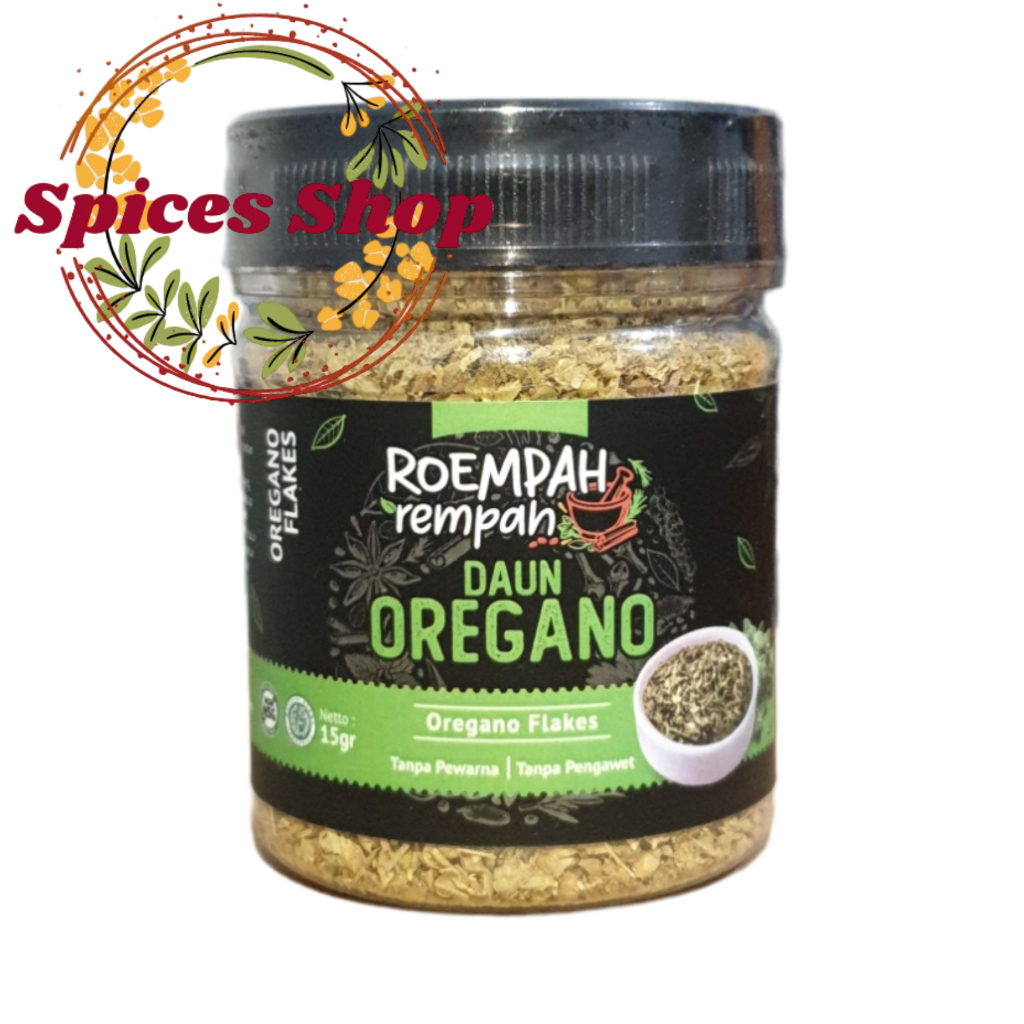 

Daun Oregano Kering ROEMPAH REMPAH / Oregano Leaves Flakes 15Gr