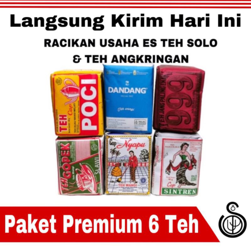 

Paket Racikan Teh Solo 6 Wangi Legit Sepat Kental
