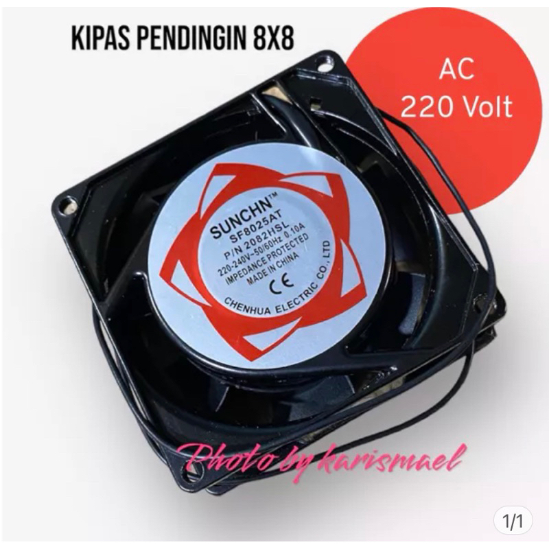 KIPAS PENDINGIN POWER 8x8 AC 220VOLT