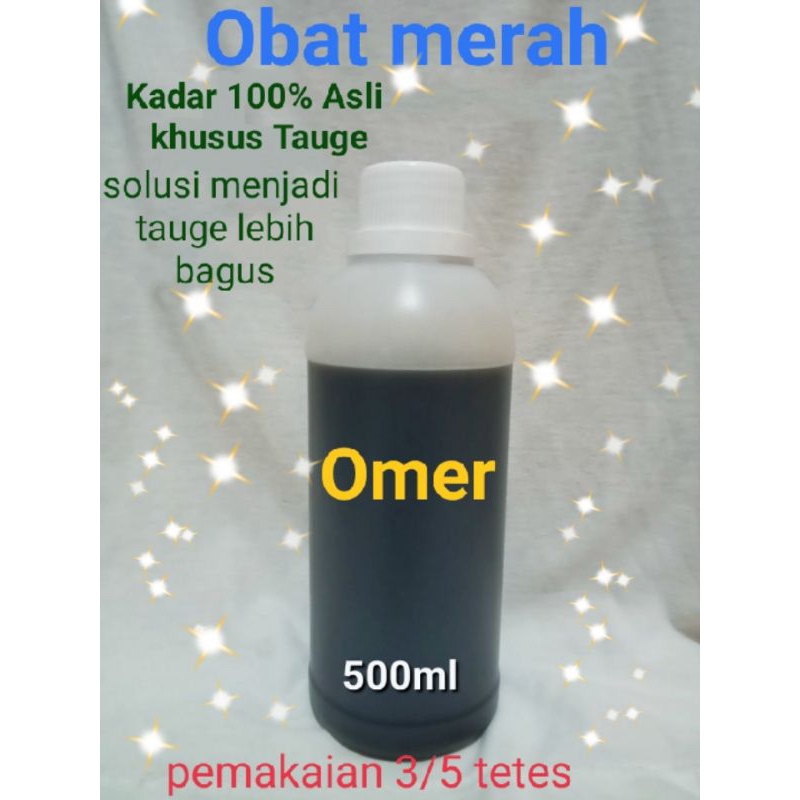 obat merah khusus tauge 500ml