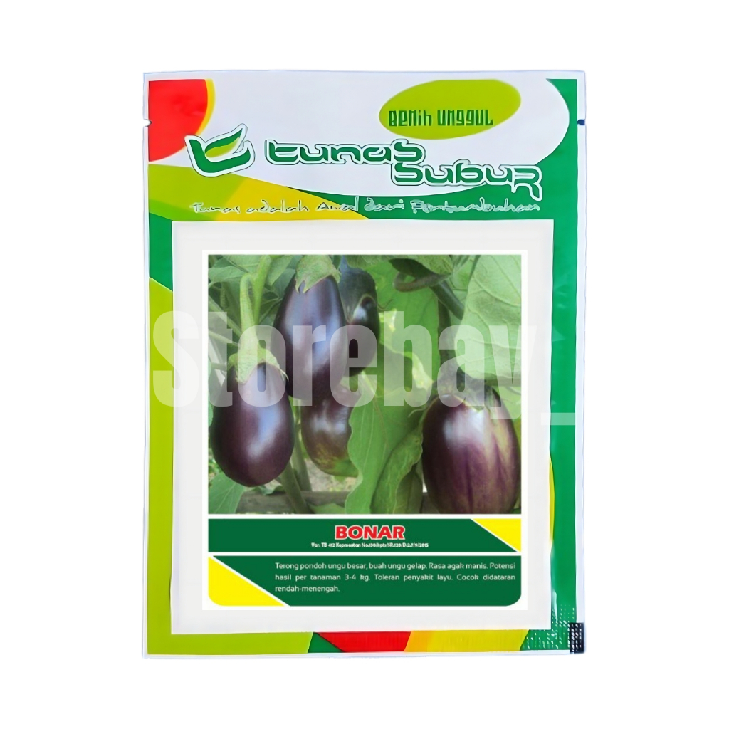 

TUNAS SUBUR Benih Terong Pondoh Ungu BONAR 10 Gr