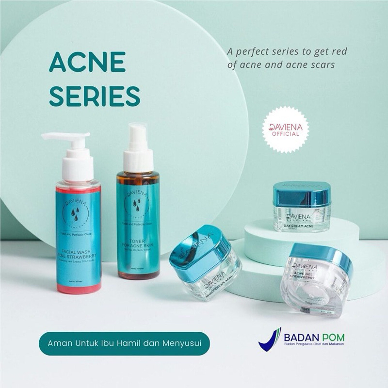 Daviena SkinCare Paket Acne Daviena Skincare Skin Care Davienaskincareofficial Davina Devina Palemba