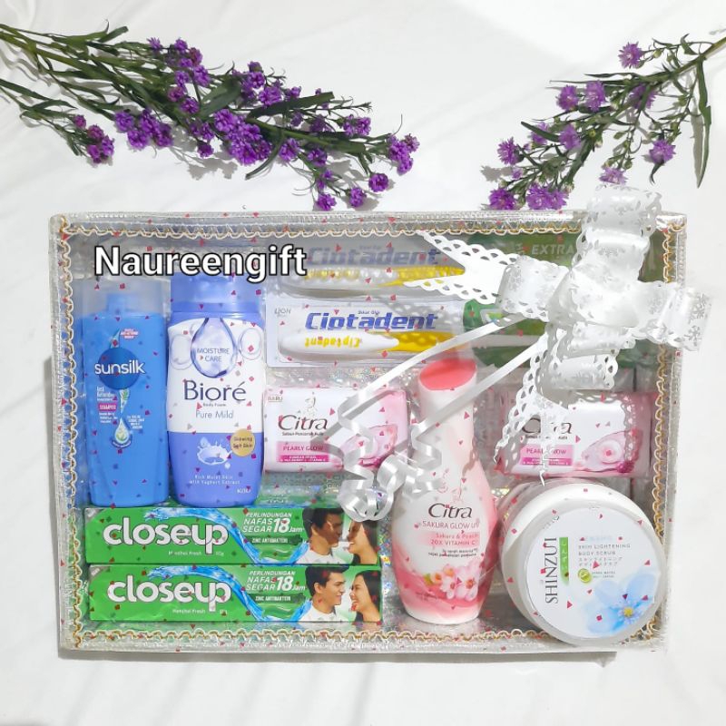 Paket Seserahan Peralatan Mandi Basic Free Box