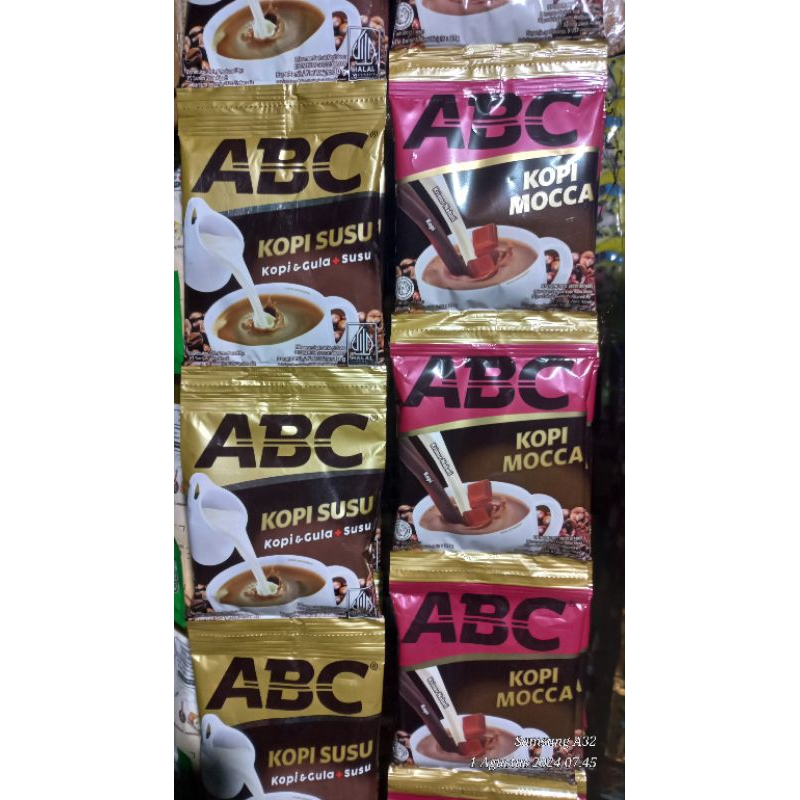 

Kopi Abc Moca & Susu Renceng @27g