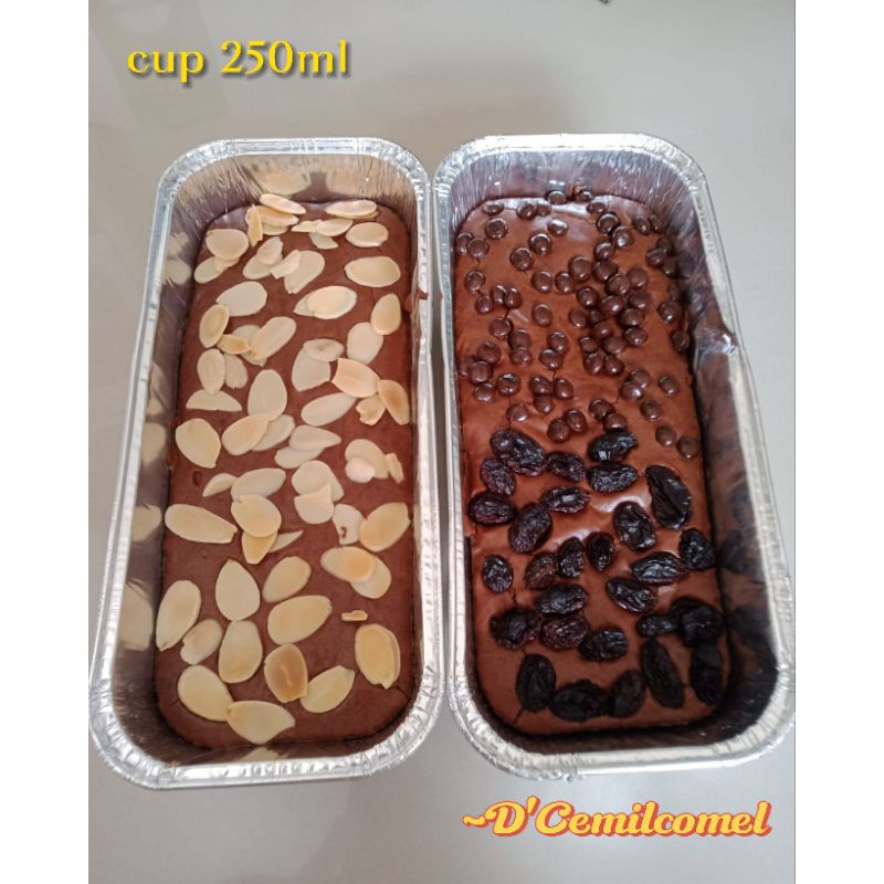 

Fudgy Brownies by D'cemilcomel cup 500ml