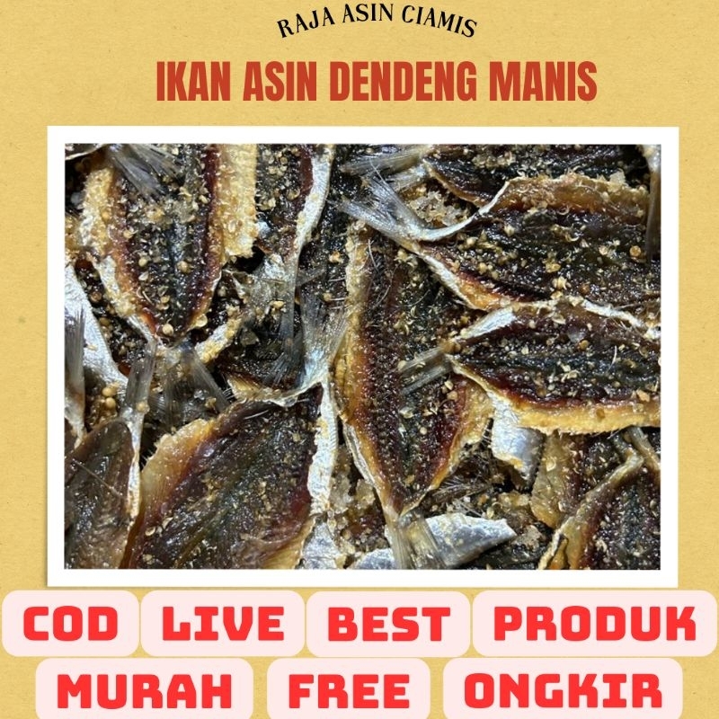 

IKAN ASIN DENDENG MANIS (1kg, 500grm & 250grm)