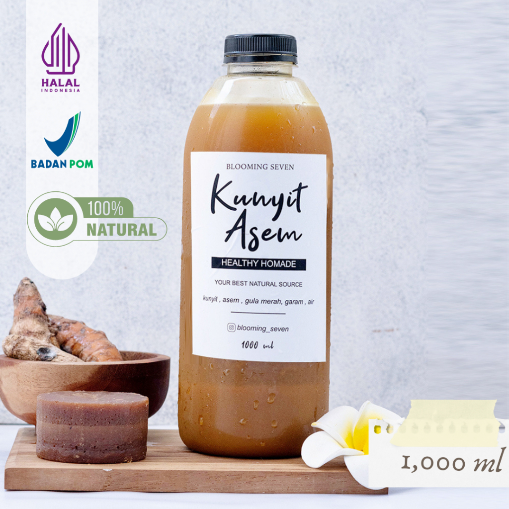 

Jamu Kunyit Asem - 1 Liter