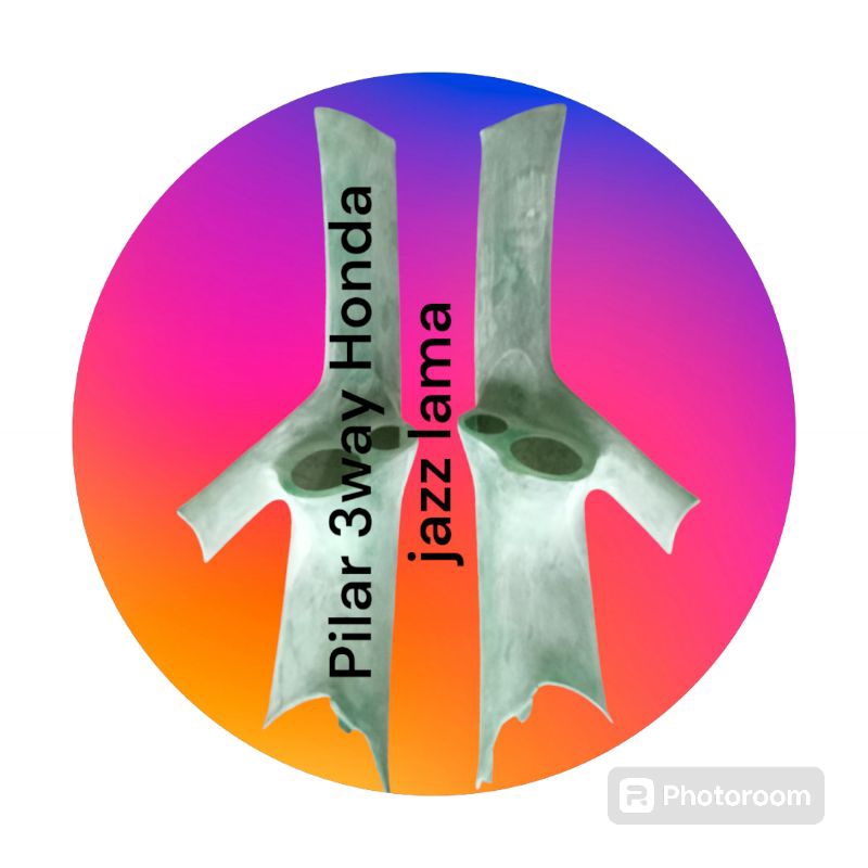 pilar 3way Honda jazz lama