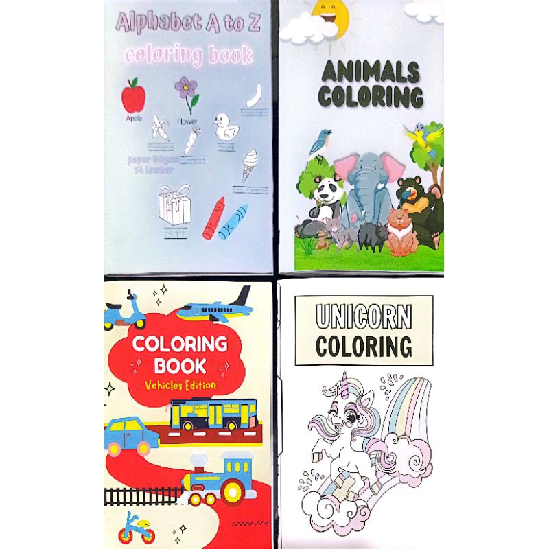 

Coloring Book / Buku mewarnai anak-anak / Belajar