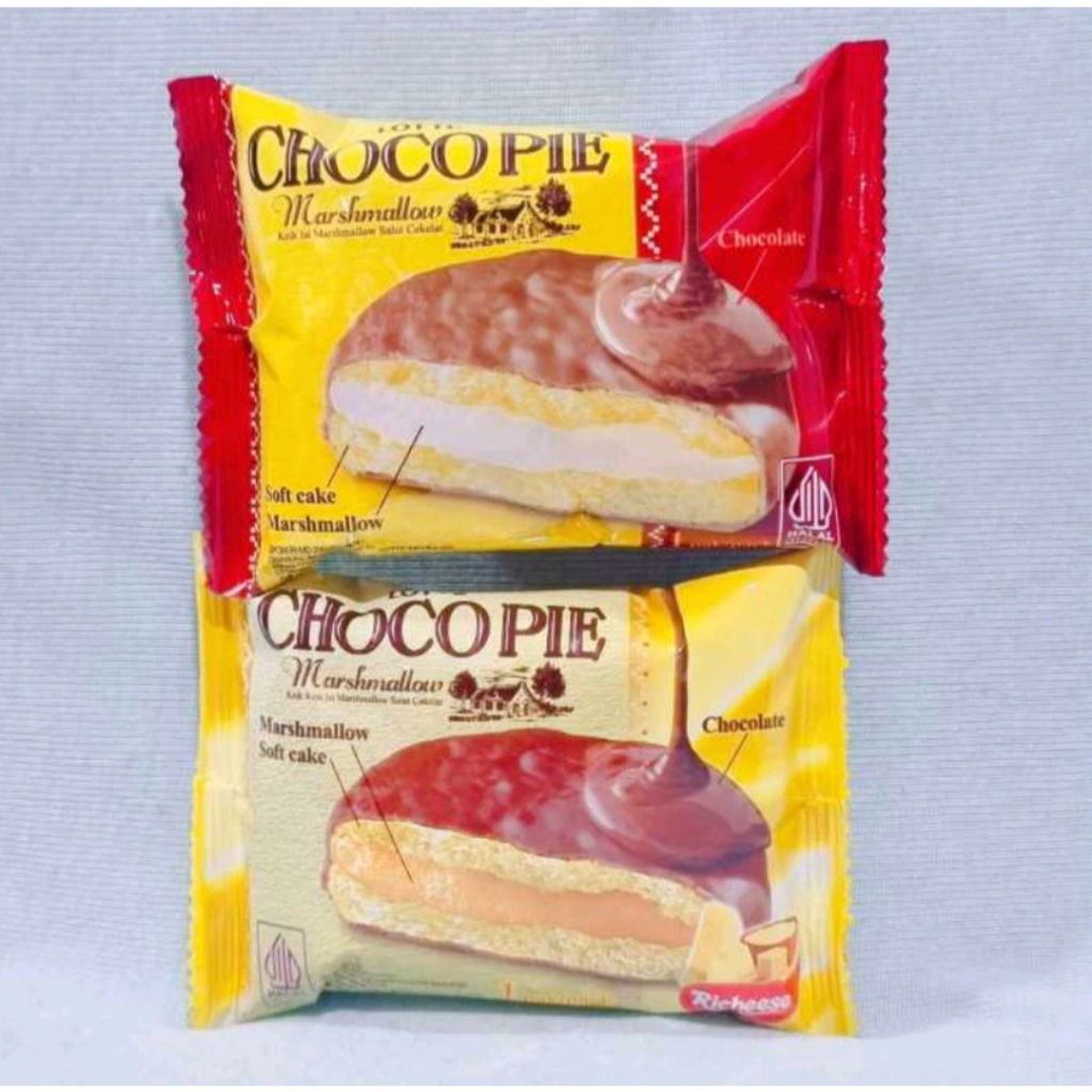 

LOTTE CHOCO PIE 1 PCS/ Choco Pie Marshmallow