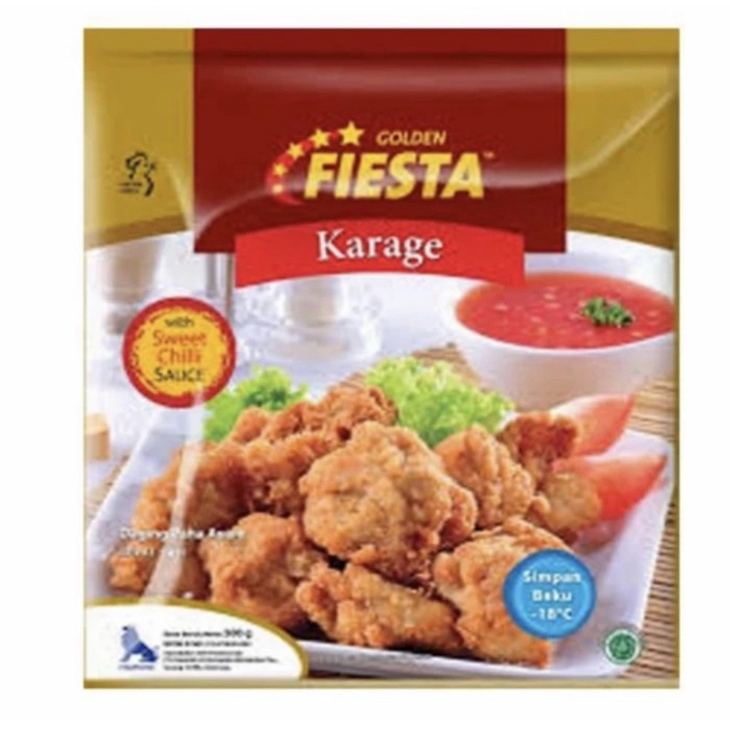 

Golden Fiesta Karage with sweet chili sauce