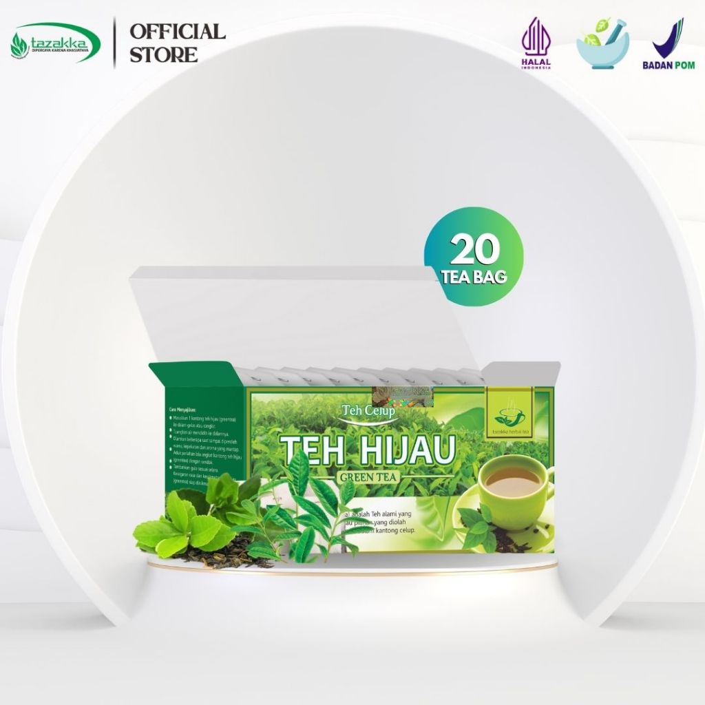 

Teh Hijau Diet Original Ampuh Bpom Obat Pelangsing Badan Herbal Pelakor Isi 20 Kantung Detox Tea Bag