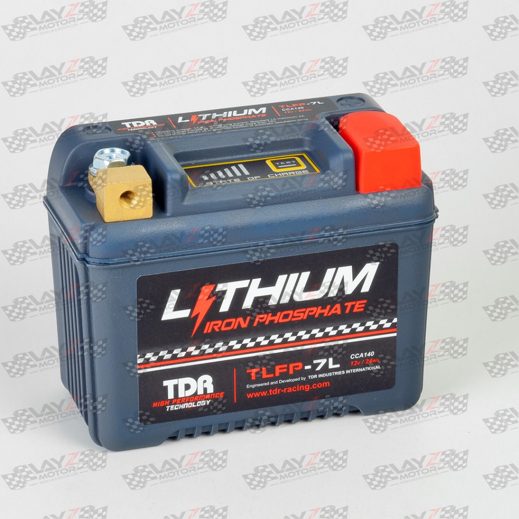 TDR AKI Litihium Ninja 150R / Ninja 150RR Satria 150 Vario Beat CBR150 TLFP-7L 12V