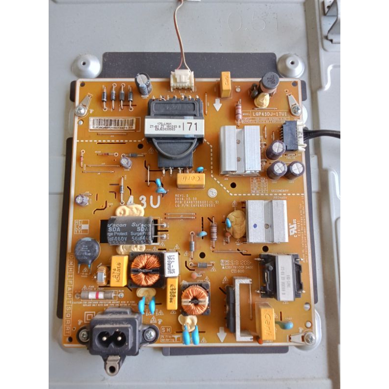 PSU TV LG tipe 43UK6300PTE - 43UK6300