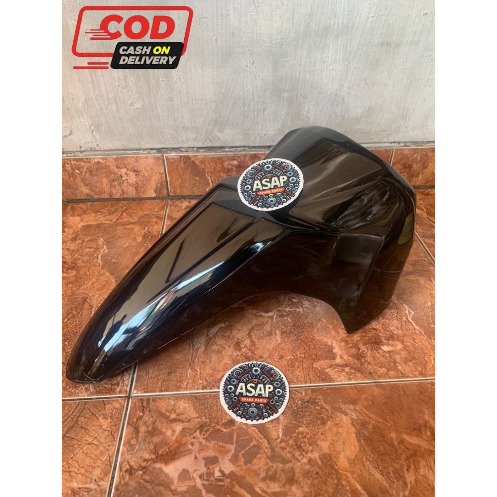Slebor Spakbor depan honda Blade new 125 Repsol warna hitam glosy bahan tebal kwalitas mirip ORIGINA